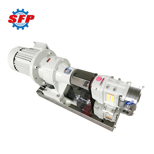 beverage transfer rotary lobe pump